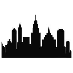 Fototapeta premium new york city skyline silhouette