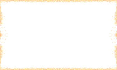 Luxury Gold Glitter With Bokeh Frame Border