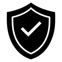 shield with check mark icon