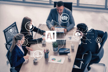 AI assistant with LLM, big data, machine learning, and generative AI powers prompt engineering and...