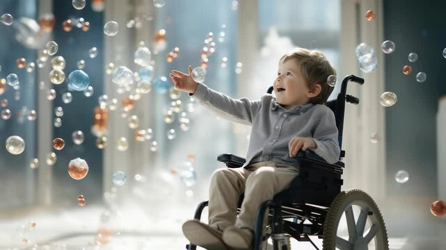 Supportive child outreach: developmental impairment, genetic disruption, traumatic cause, mitochondrial failure, pediatric encephalopathy, cerebral injury, posture loss, chair usage