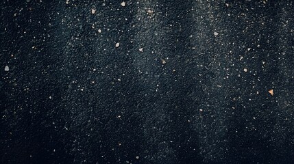 Obraz premium Photograph of wet asphalt with scattered pebbles and debris, creating a textured surface.