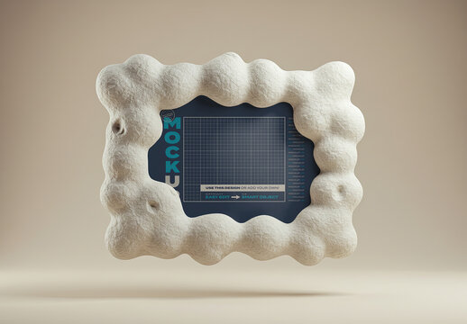 Substance Frame Poster Image Horizontal Mockup
