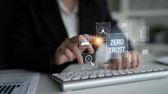 Zero trust model enhances data protection. Zero trust blocks unauthorized access, secures devices, zero trust defends networks, and zero trust verifies users continuously. Latch