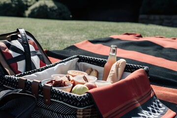 picnic in the garden
