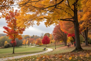 autumn in the park
