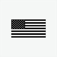 USA flag LOGO