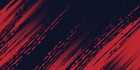 Red halftone dots blue color pattern gradient grunge texture background. Red halftone dots blue color pattern gradient grunge texture background MODERN