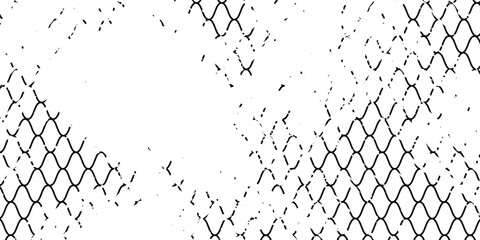 Mesh texture for fishing nets. Grunge pattern for sportswear or soccer goal, volleyball net, basketball hoop, hockey, athletics. Mesh  modern grunge