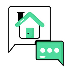 Real Estate Colored Outline Icons
