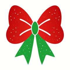 green and red ribbon