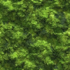 Soft blended moss surface for game environments