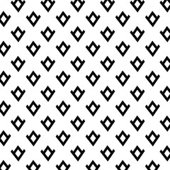 Abstract geometric pattern. A seamless vector background. Graphic modern pattern. Simple lattice graphic design. White and black ornament. 
