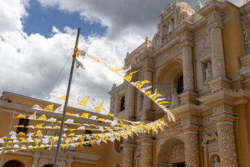 Church of la merced in antigua guatemala
