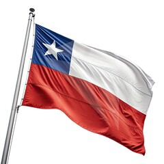 Naklejka premium flag of chile