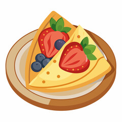 cake with strawberry