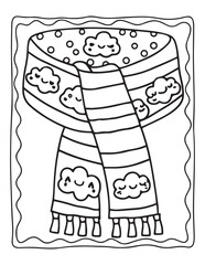 Cute Kawaii Coloring Pages – Fun and Easy Printable Line Art for Kids and Adults, Kawaii Fun Coloring Sheets, Simple and Sweet Line Art for Relaxation, Print