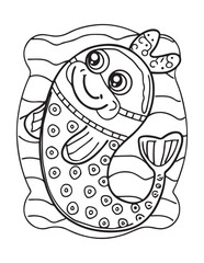 Cute Kawaii Coloring Pages – Fun and Easy Printable Line Art for Kids and Adults, Kawaii Fun Coloring Sheets, Simple and Sweet Line Art for Relaxation, Print