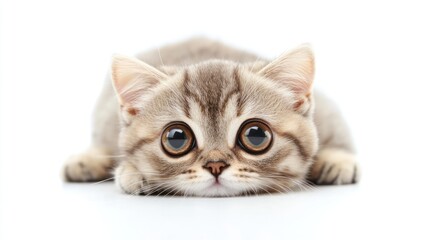 Fototapeta premium Cute kitten, big eyes