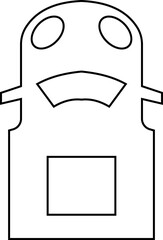 Cars icon from above, top view isolated. Modern urban civilian vehicle. View from the bird's eye. Realistic design. Flat style vector. traffic, automobile transportation. Transport service concept.