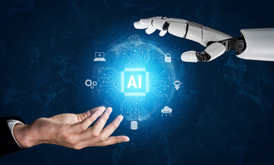 AI drives global digital transformation by connecting cloud, robotics, machine learning, and data...