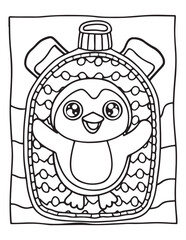 Cute Kawaii Coloring Pages – Fun and Easy Printable Line Art for Kids and Adults, Kawaii Fun Coloring Sheets, Simple and Sweet Line Art for Relaxation, Print