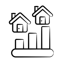Real Estate Doodle Icons