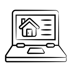 Real Estate Doodle Icons