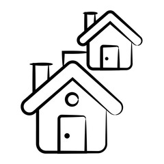 Real Estate Doodle Icons