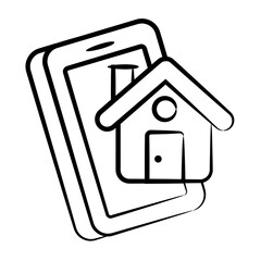 Real Estate Doodle Icons