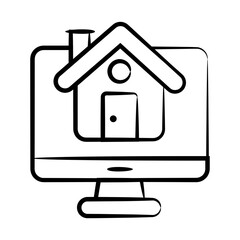 Real Estate Doodle Icons