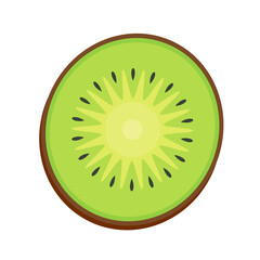 Fototapeta premium Kiwi icon vector. symbol. logo design. Kiwi isolated on PNG.