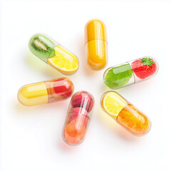 Vitamin fruits capsule  