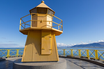 Hofn Lighthouse in Rykjavik