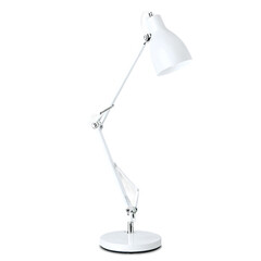modern desk lamp isolated on transparent background
