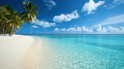 Fototapeta premium Tropical beach scene