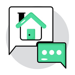 Real Estate Rounded Icons