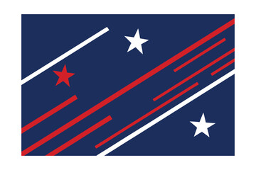 us background lines stars vector illustration