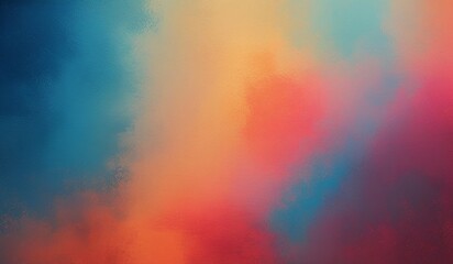 Black blue orange red abstract grainy poster background vibrant color wave dark noise texture cover header design





