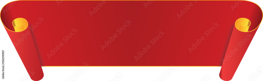 Fototapete clean vector graphic with text box and colorful elements