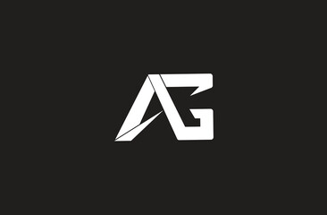 AG Monogram logo design
