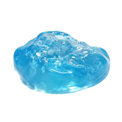 Fototapeta premium ice cube on white background