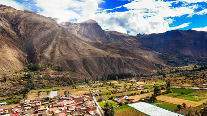 Ancient city belonging to the Inca civilization, located in the Cusco region of Peru