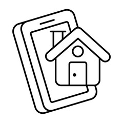 Real Estate Line Icons