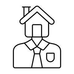 Real Estate Line Icons