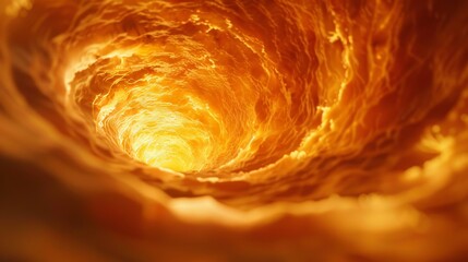 Obraz premium A captivating dark tunnel illuminated by glowing lights in a 3d seamless panoramic view experience