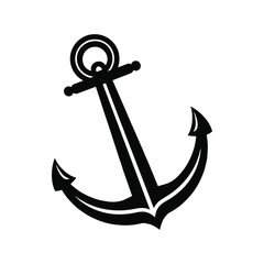 anchor on a white background