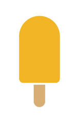 Popsicle or ice cream with stick representing frozen sweet summer dessert cold refreshing snack treat food enjoyment
