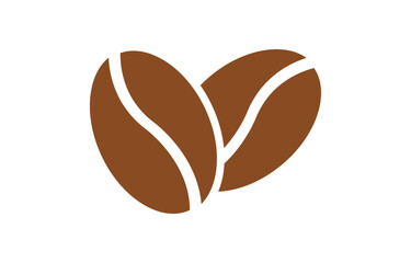 Coffee beans representing aromatic roasted seeds for beverage drink energy morning breakfast caffeine enjoyment