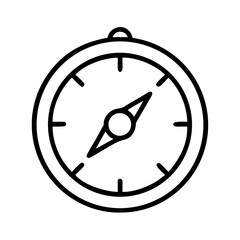 Download compass icon for navigation and direction finding in travel and outdoor adventure design use